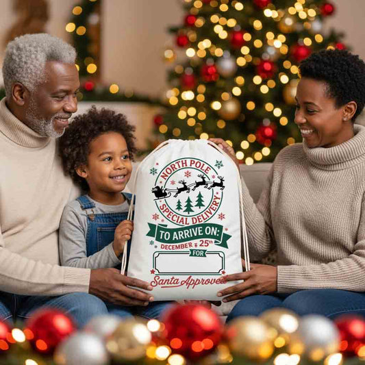 Santa-Approved Christmas Gift Bags