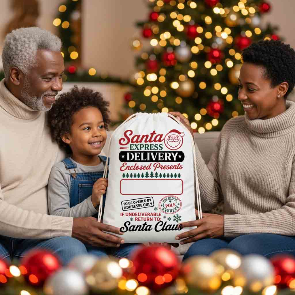 Santa-Approved Christmas Gift Bags