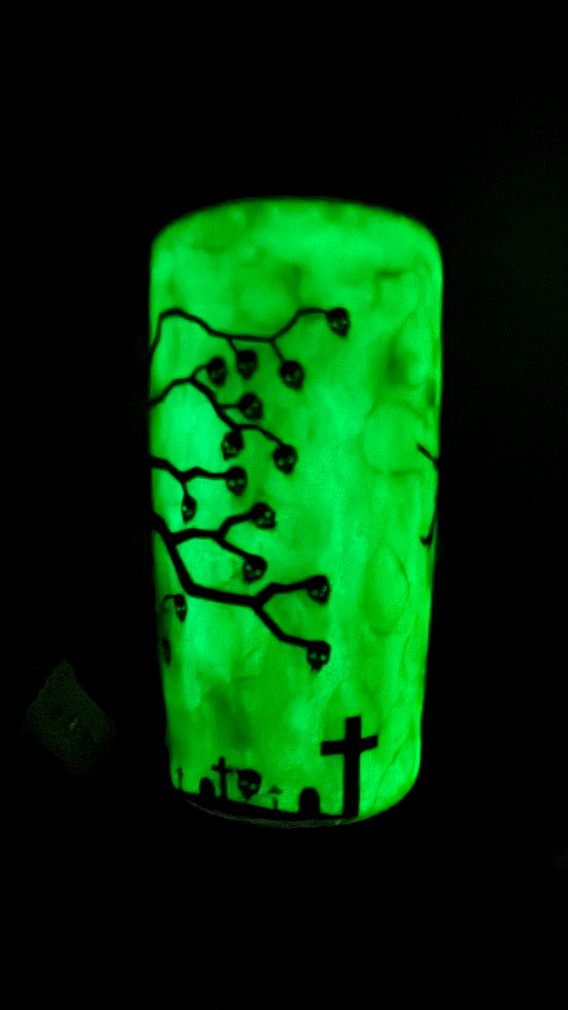 The Witching Hour Tumbler l Glow in the Dark