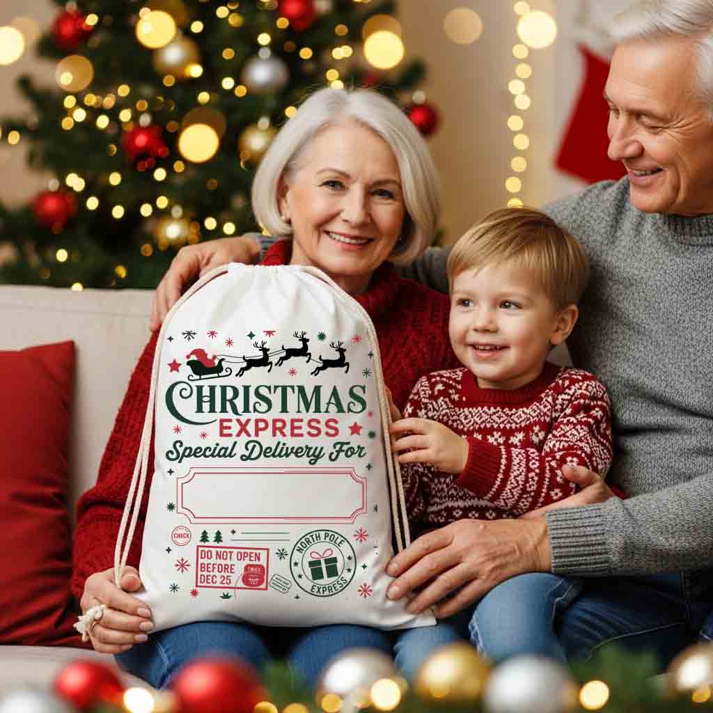 Santa-Approved Christmas Gift Bags