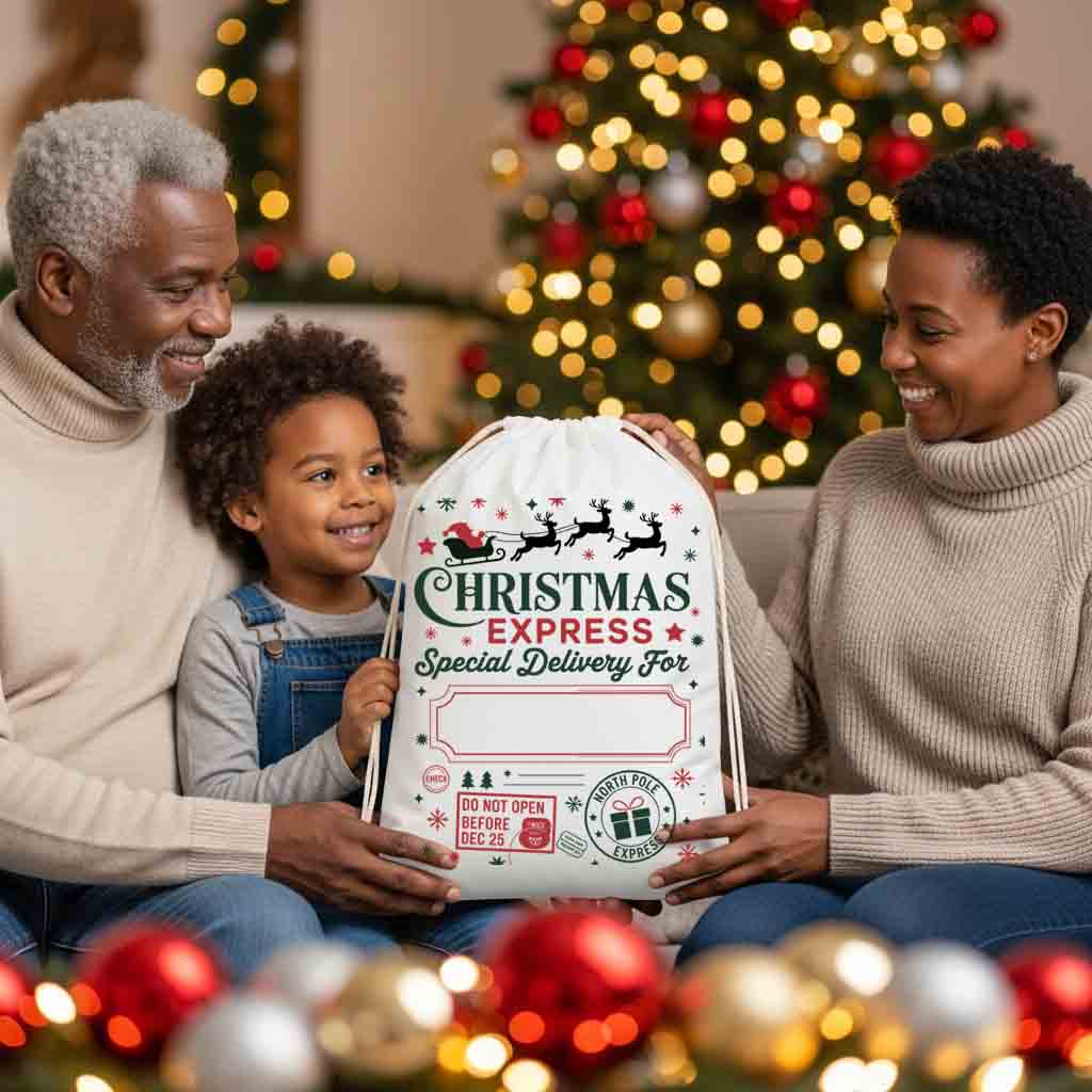Santa-Approved Christmas Gift Bags