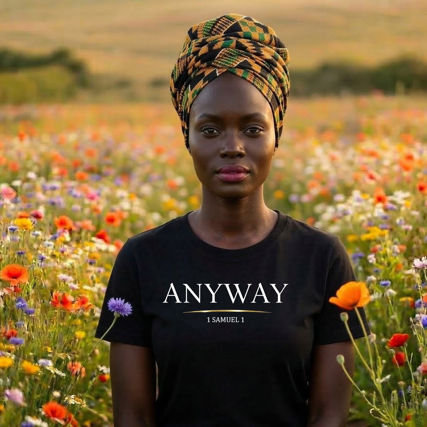 Anyway. – Faith Over Feelings Tee | 1 Samuel 1 | Christian Shirt | Bella Canvas Unisex Tee | Hannah Bible Story Shirt