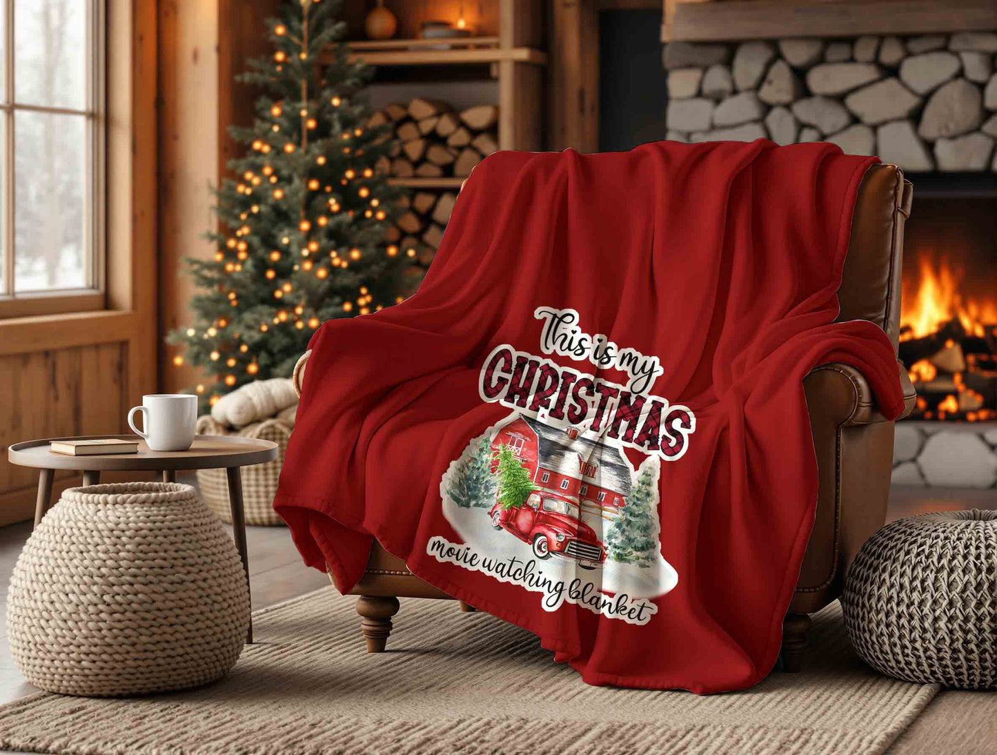 🎄 This Is My Christmas Movie Watching Blanket l Christmas Blanket l Hallmark Movies