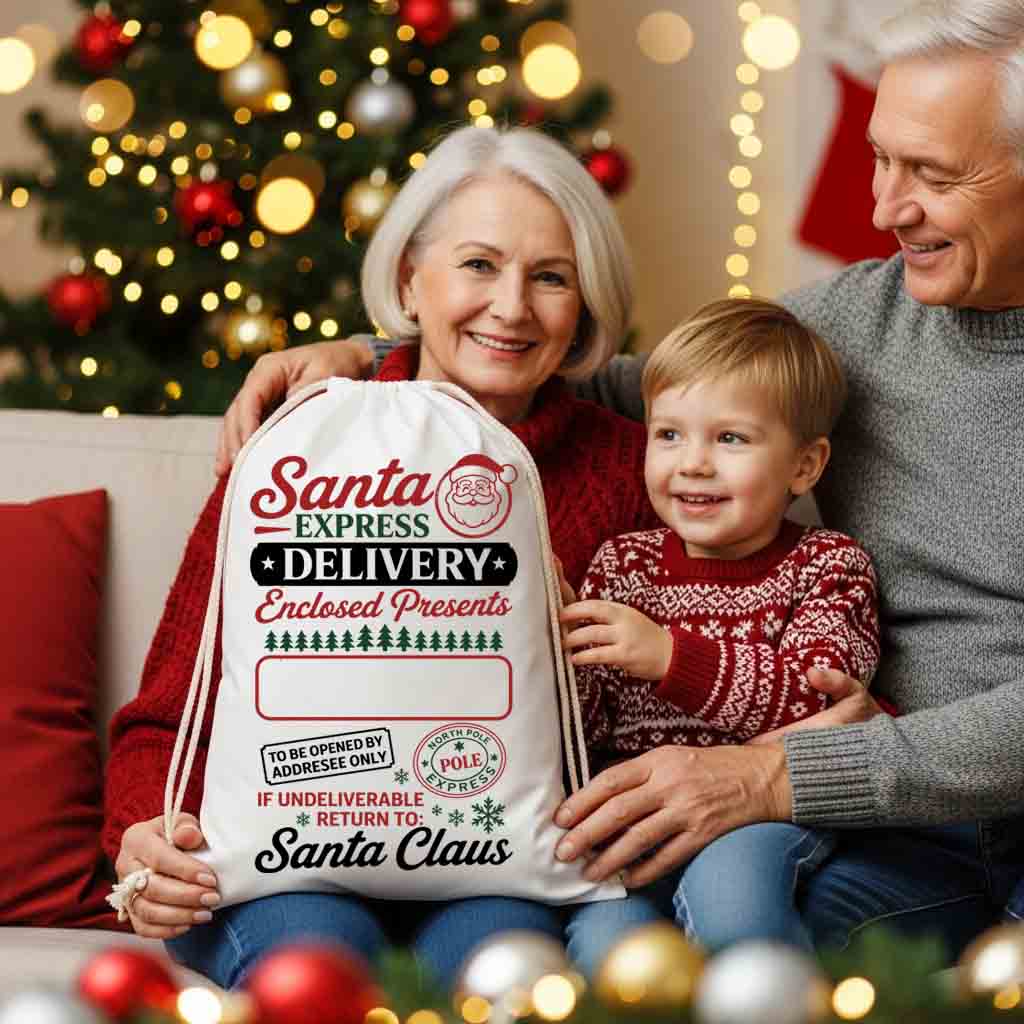Santa-Approved Christmas Gift Bags