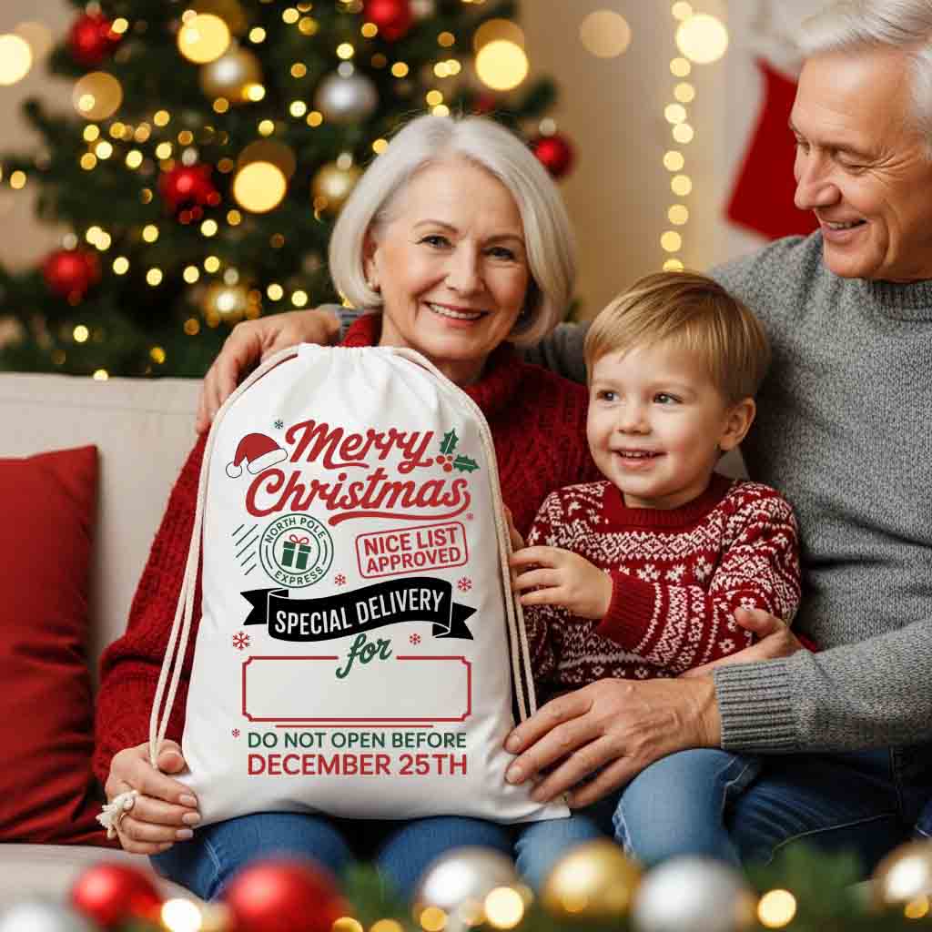 Santa-Approved Christmas Gift Bags