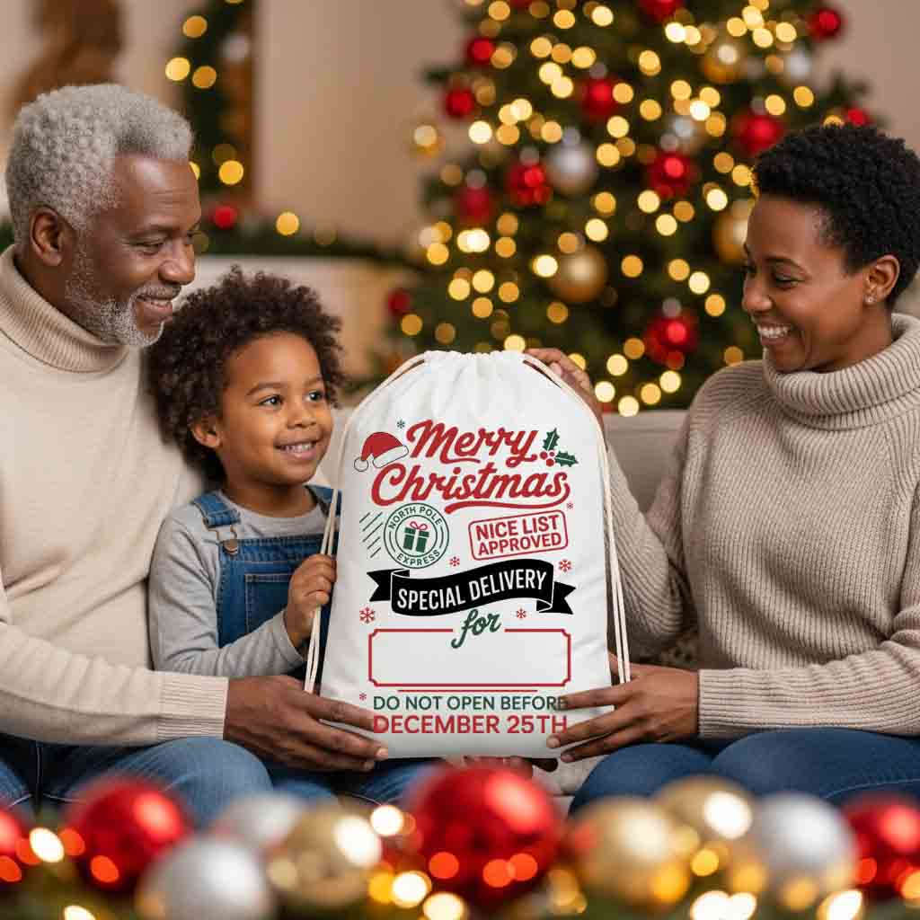 Santa-Approved Christmas Gift Bags