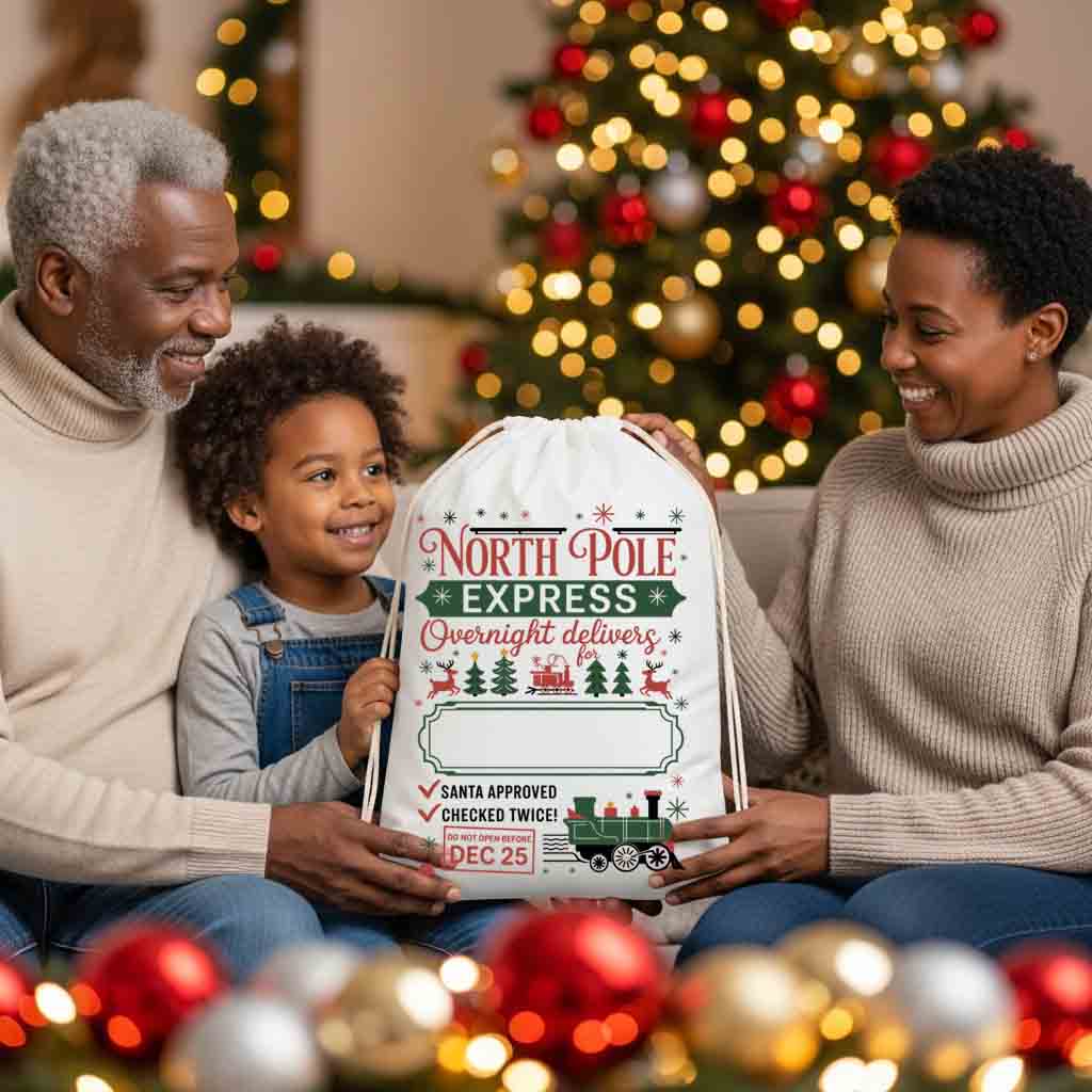 Santa-Approved Christmas Gift Bags