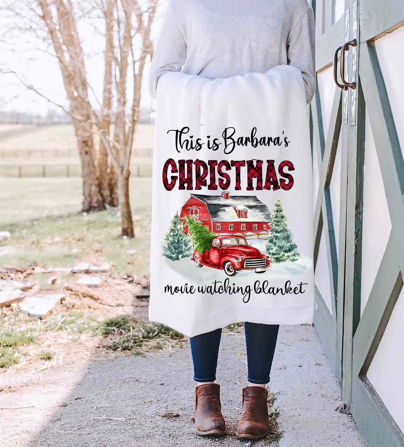 🎄 This Is My Christmas Movie Watching Blanket l Christmas Blanket l Hallmark Movies